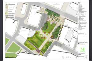 screen grab of roman gardens masterplan.png - Roman Gardens, Castlefield